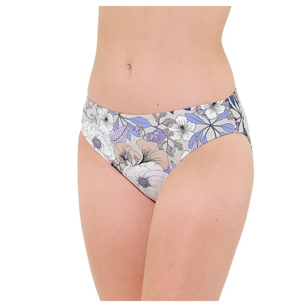 Women's Freshwater Hipster Bikini Swim Bottom XXL purple pink white blue NWT